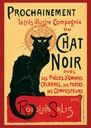 Chat Noir Steinlein - Art Nouveau - plagát 61x91,5 cm