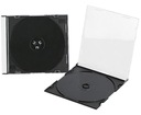BOXY NA 1 CD/DVD SLIM 5MM 100 KS ČIERNA WAWA