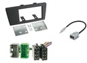 Rámový ISO adaptér pre montáž 2DIN rádia VOLVO S60 S70 V70 XC70 2000-2009