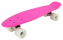 Ružovo biely veľký skateboard