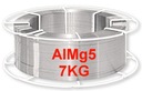 Hliníkový MIG AlMg5 hliníkový drôt 1,0mm 7,0kg