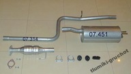 Potrubie tlmiča + vstrekovač Fiat Doblo 1.9 JTD TD Potrubie tlmiča + vstrekovač Fiat Doblo 1.9 JTD TD