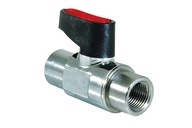 Guľový ventil 1/4'' GW/MW MICRO červený - nikel Guľový ventil 1/4'' GW/MW MICRO červený - nikel