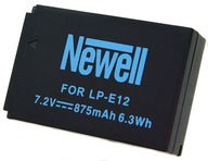 Náhradná batéria Newell LP-E12 875 mAh pre Canon