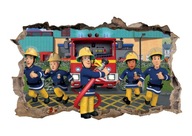 Nálepka na stenu FIREMAN SAM! 3D efekt! Veľký výber z Nálepka na stenu FIREMAN SAM! 3D efekt! Veľký výber z