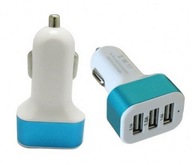 Autonabíjačka zapaľovače 3x USB 2A (3871)