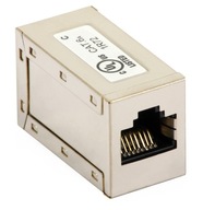 Konektor RJ45-G/RJ45-G/6A, tienený, kat. 6A ABCV Konektor RJ45-G/RJ45-G/6A, tienený, kat. 6A ABCV