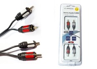 Kábel 2x RCA - 2x RCA cinch 3,0 m BRIDGE HI-END Kábel 2x RCA - 2x RCA cinch 3,0 m BRIDGE HI-END