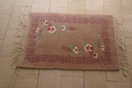 Vlnený koberec FLORAL BEIGE 61X91