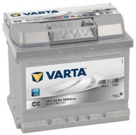 Batéria VARTA SILVER 12V 52Ah 520A C6 FORD