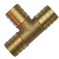 Rovné tričko na hadicu 3 x 1" 25 mm MOSADZ Rovné tričko na hadicu 3 x 1" 25 mm MOSADZ