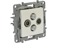 Legrand NILOE TV zásuvka RD SAT + SAT 1,5dB 764566 Legrand NILOE TV zásuvka RD SAT + SAT 1,5dB 764566