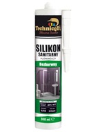 SANITÁRNY SILIKON 300 ml BIELY - TECHNICQLL SANITÁRNY SILIKON 300 ml BIELY - TECHNICQLL