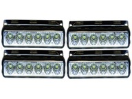 4 x 6 LED výstražné svietidlo 16 cm blesk KOGUT 4 x 6 LED výstražné svietidlo 16 cm blesk KOGUT