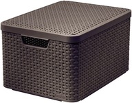 Kôš, box Ratan Style L s vekom CURVER Kôš, box Ratan Style L s vekom CURVER