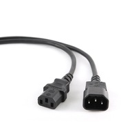 IEC320 C13/C14 VDE predlžovací napájací kábel IEC320 C13/C14 VDE predlžovací napájací kábel