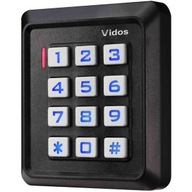 Kódový zámok + 2v1 RFID čítačka VIDOS ZS40B čierna