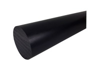 Polyamidová tyč, valček fi 40x500mm PA6+MoS2, čierna