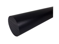Polyamidová tyč, valček fi 40x500mm PA6+MoS2, čierna Polyamidová tyč, valček fi 40x500mm PA6+MoS2, čierna