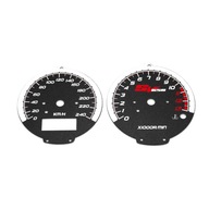 Suzuki SV 650 S 1999-2002 Ciferníky ČIERNA Suzuki SV 650 S 1999-2002 Ciferníky ČIERNA
