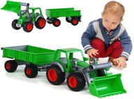 WADER TRAKTOR S TOUR + PRÍVESNÉ GUMOVÉ KOLESÁ 8817 WADER TRAKTOR S TOUR + PRÍVESNÉ GUMOVÉ KOLESÁ 8817