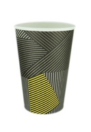 LINES papierové poháre 360ml 8cm VENDING linky 50ks LINES papierové poháre 360ml 8cm VENDING linky 50ks