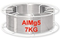 Hliníkový MIG AlMg5 hliníkový drôt 1,0mm 7,0kg Hliníkový MIG AlMg5 hliníkový drôt 1,0mm 7,0kg