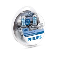 Žiarovky Philips H4 WhiteVision Ultra + W5W + USB Žiarovky Philips H4 WhiteVision Ultra + W5W + USB