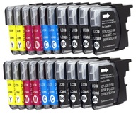 20x ATRAMENTY pre TLAČIAREŇ BROTHER DCP-J315 DCP-J315W 20x ATRAMENTY pre TLAČIAREŇ BROTHER DCP-J315 DCP-J315W