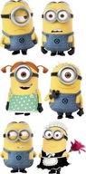 NÁLEPY NA STENU sada MINIONS 06 100x50 cm NÁLEPY NA STENU sada MINIONS 06 100x50 cm