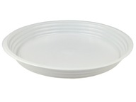 Opätovne použiteľné PLASTOVÉ TANIERE 22cm biele, opakovane použiteľné, 100 ks. Opätovne použiteľné PLASTOVÉ TANIERE 22cm biele, opakovane použiteľné, 100 ks.