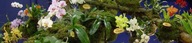 Lamelový stojan na kvetináč 11,2 cm, plast, ks