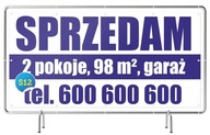 Solid Banner 2x1m RD/pozemok/byt na predaj Solid Banner 2x1m RD/pozemok/byt na predaj