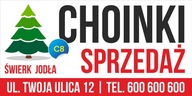 Reklamný pútač - Vianočné stromčeky Predaj 2x1m - INZERCIA Reklamný pútač - Vianočné stromčeky Predaj 2x1m - INZERCIA