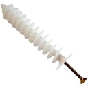 Čapy Skrutka Polystyrénová skrutka 12,5 cm + skrutky