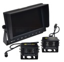 2x cúvacia kamera AHD 1,3 LCD 7'' 4PIN 12/24V +35m