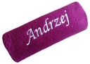 Osuška 70x140 s nápisom názov DARČEK SVADOBNÝ bazén