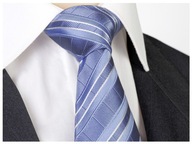 SILK 100% pánska hodvábna kravata MODRÁ kj45 SILK 100% pánska hodvábna kravata MODRÁ kj45