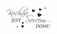 Nápis na stene: Kuchyňa je srdcom domova - 84 Nápis na stene: Kuchyňa je srdcom domova - 84
