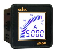 Digitálny ampérmeter MA 501 (48x48mm) Selek