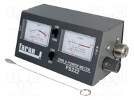 REFLEXOMETER METER 222 SWR+POWER + KÁBEL + VN.PL REFLEXOMETER METER 222 SWR+POWER + KÁBEL + VN.PL
