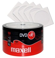 _DVD-R maxell 10ks + DVD OBÁLKY kancelárske LODZ