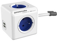 Allocacoc PowerCube 4 zásuvky 2xUSB 1,5 m Allocacoc PowerCube 4 zásuvky 2xUSB 1,5 m