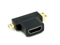 UNIVERZÁLNY ADAPTÉR PRE LAPTOP HDMI-MINI-MICRO UNIVERZÁLNY ADAPTÉR PRE LAPTOP HDMI-MINI-MICRO