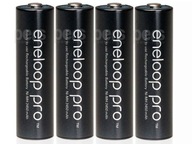 4x AA BATÉRIA PANASONIC ENELOOP 2550 mAh R6 PRO 4x AA BATÉRIA PANASONIC ENELOOP 2550 mAh R6 PRO