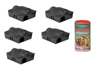 Deratizačná stanica Techno Box 5 ks + jed Deratizačná stanica Techno Box 5 ks + jed
