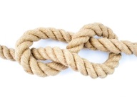 Jutové lano jutové jutové 36mm 5m Jutové lano jutové jutové 36mm 5m