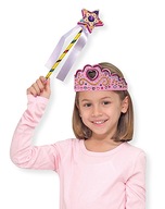 MELISSA DOUG DIY TIARA ČELENKA PRINCESS CROWN MELISSA DOUG DIY TIARA ČELENKA PRINCESS CROWN