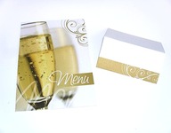 Svadobné menu Set 864984 Gold Svadobné menu Set 864984 Gold