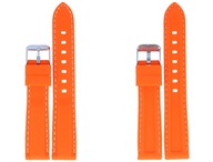 Oranžový gumený remienok PG18.012 pre 18mm hodinky Oranžový gumený remienok PG18.012 pre 18mm hodinky